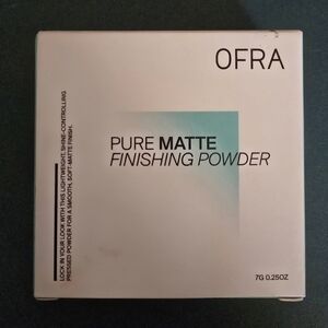 OFRA Pure Matte Finishing Powder with Black and White Packaging